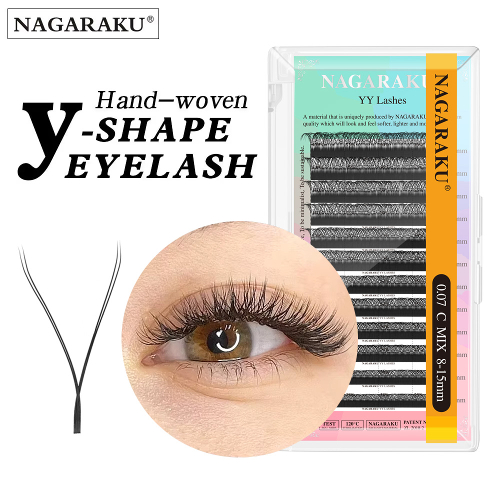 Eyelash Extension Human Hair - Extensão de cílios premium tecida à