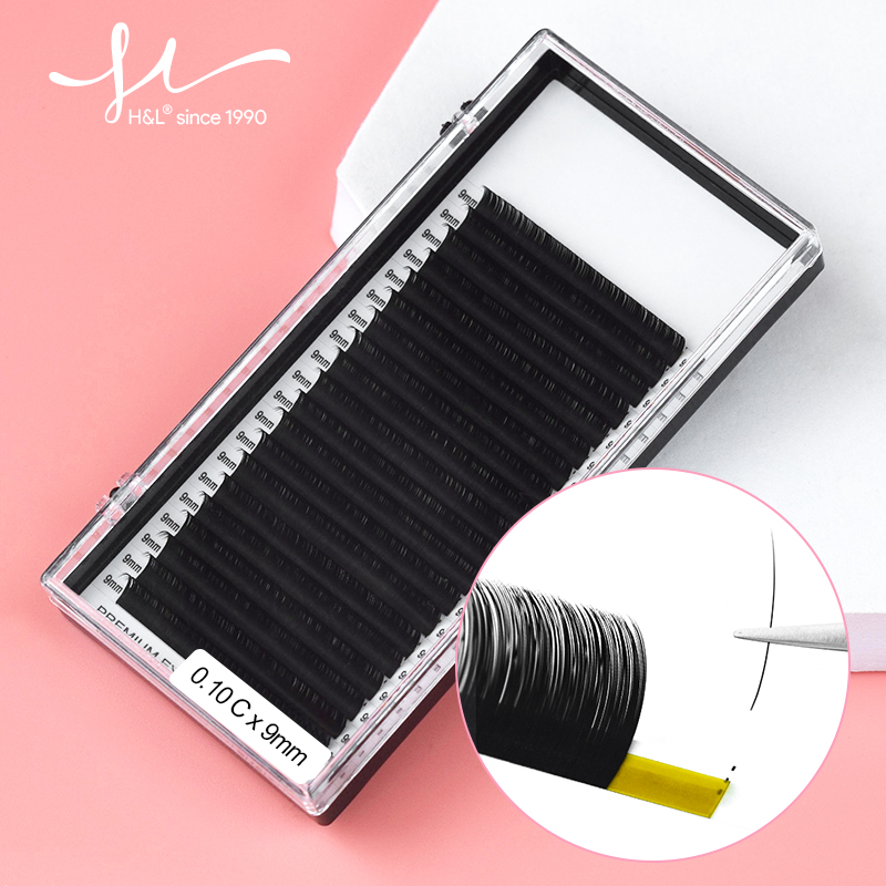 Eyelash Extension For Asian Eyes - Cílios individuais coreano pbt materiais simulação