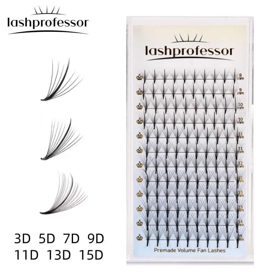 Eyelash Extension Russian - Extensões de Cílios em Leque Pré-fabricadas