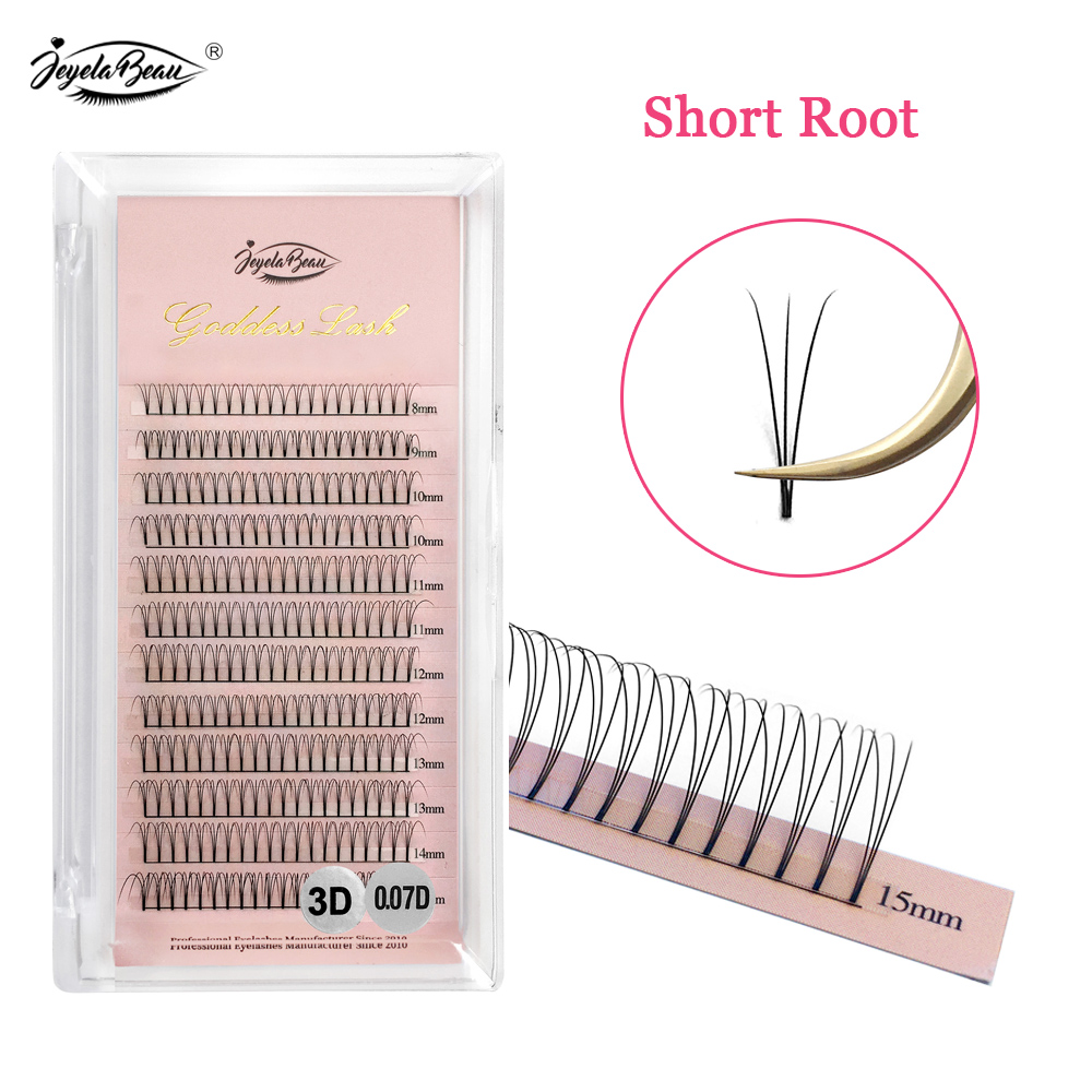 Eyelash Extension Russian - Deusa 3d pré-fabricado fã extensões de