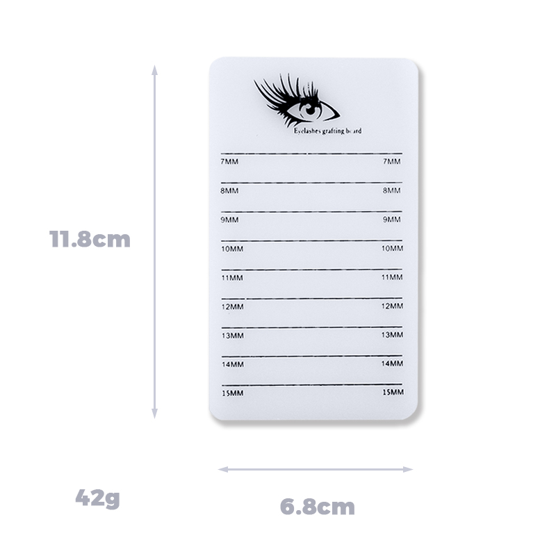 1pc acrílico lash titular pale - Eyelash Extension Look avaliação e preço