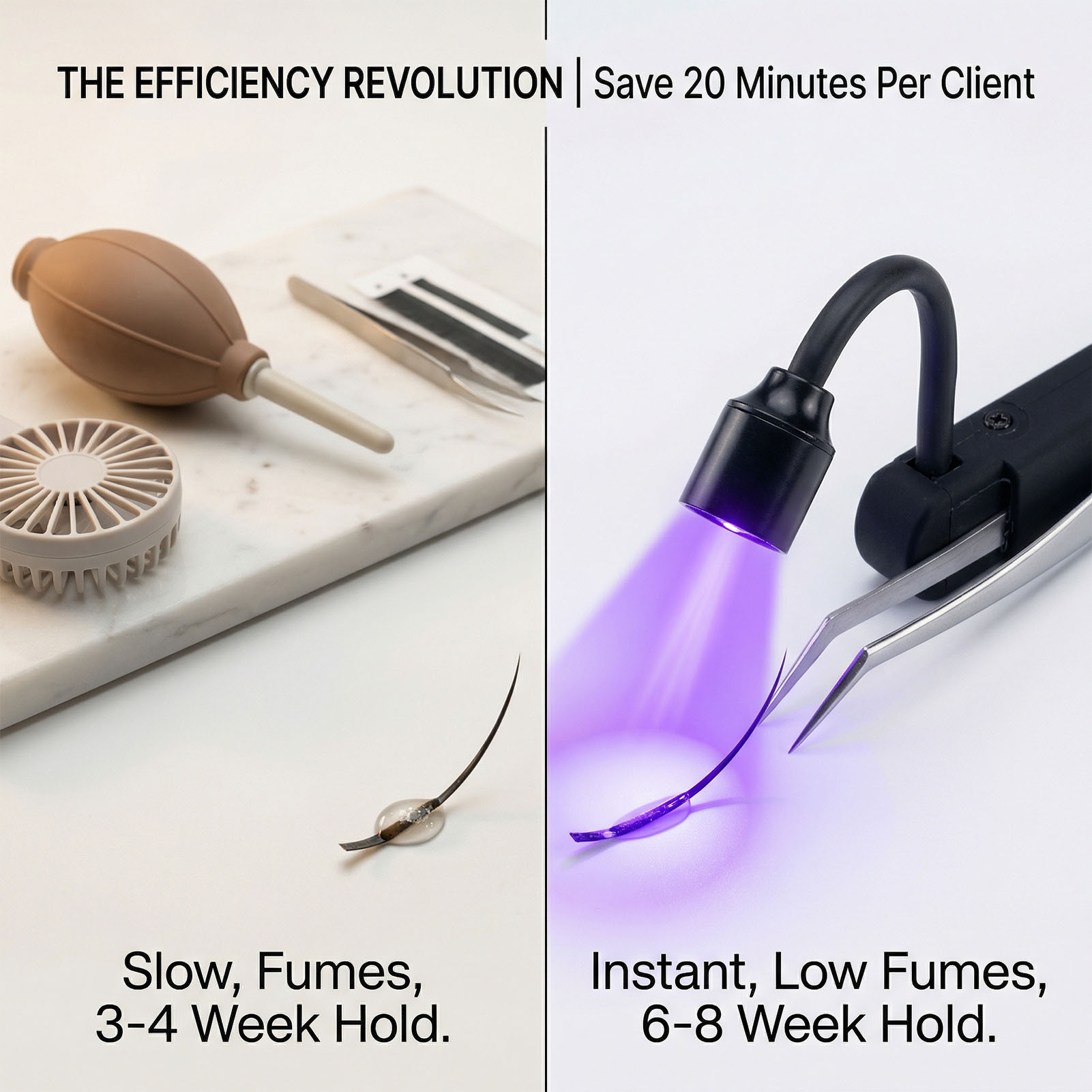 Lâmpada LED para Cílios 1W 395 - Eyelash Extension Look avaliação e preço