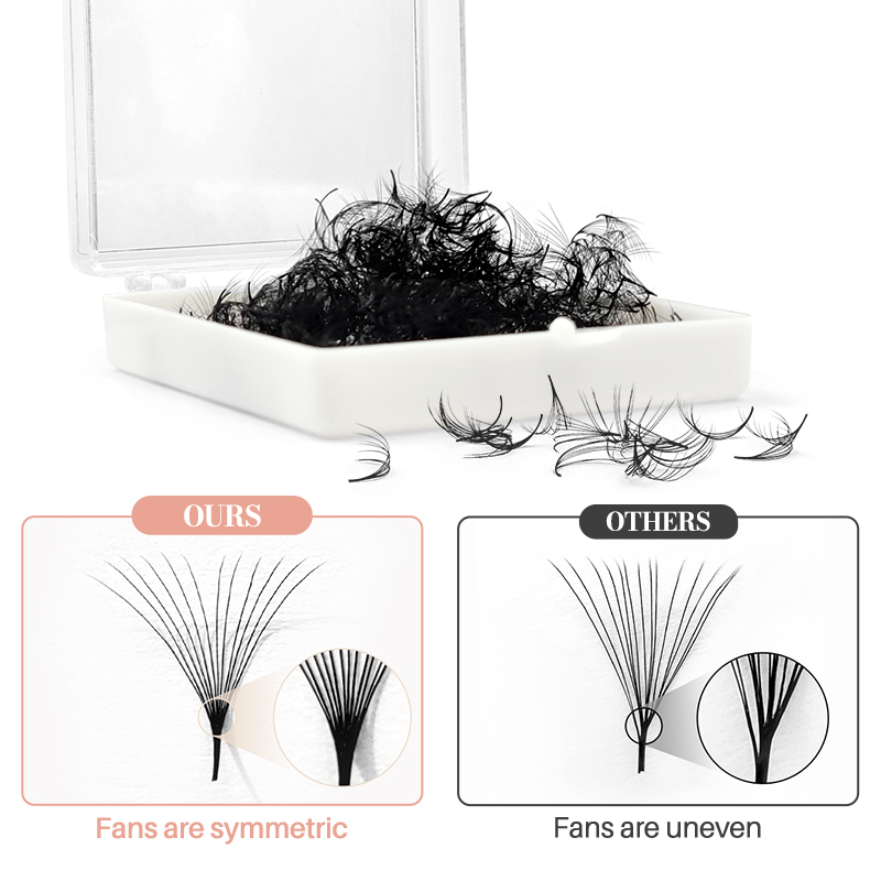 500 cílios soltos pré-fabricad - Eyelash Extension For Asian Eyes avaliação e preço