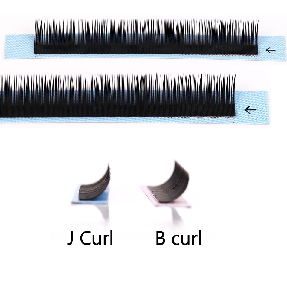 Cílios Postiços RUJADE J/B Cur - Eyelash Extension Human Hair avaliação e preço