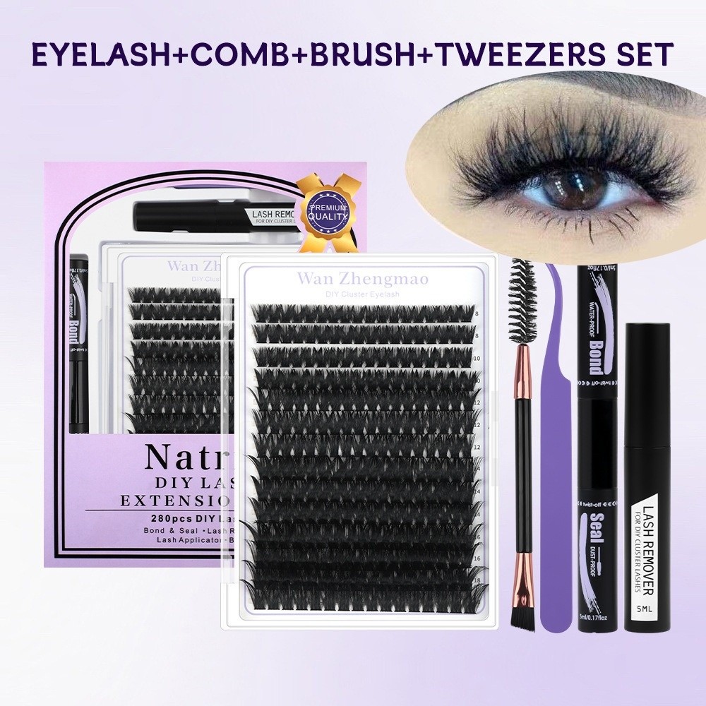 Cílios Postiços de 8-18mm de C - Eyelash Extension Natural Look avaliação e preço